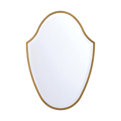 Crystorama Lindee 28" Mirror Antique Gold