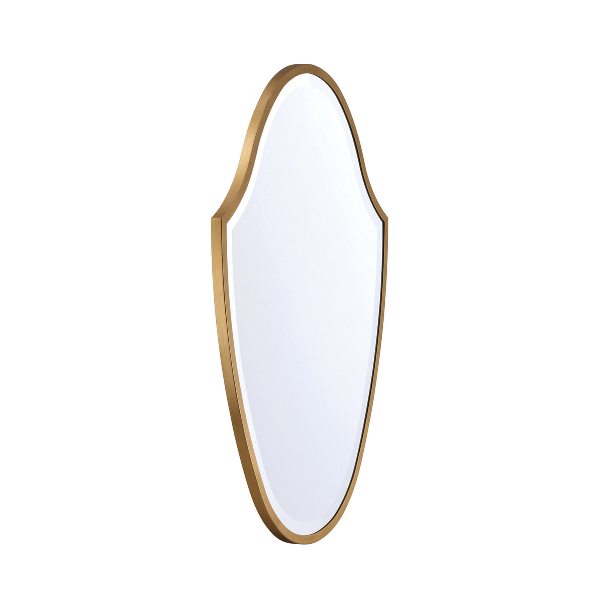 Crystorama Lindee 28" Mirror Antique Gold - detail