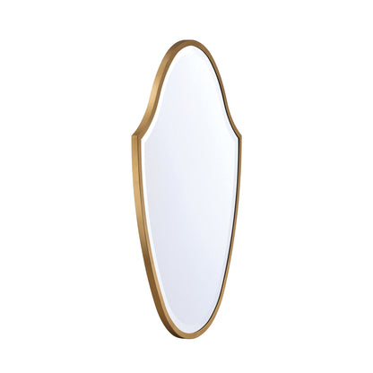 Crystorama Lindee 28" Mirror Antique Gold - detail