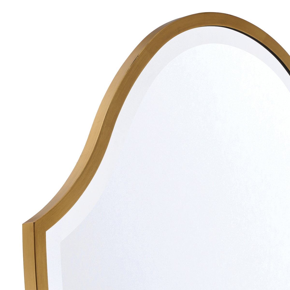 Crystorama Lindee 28" Mirror Antique Gold - detail