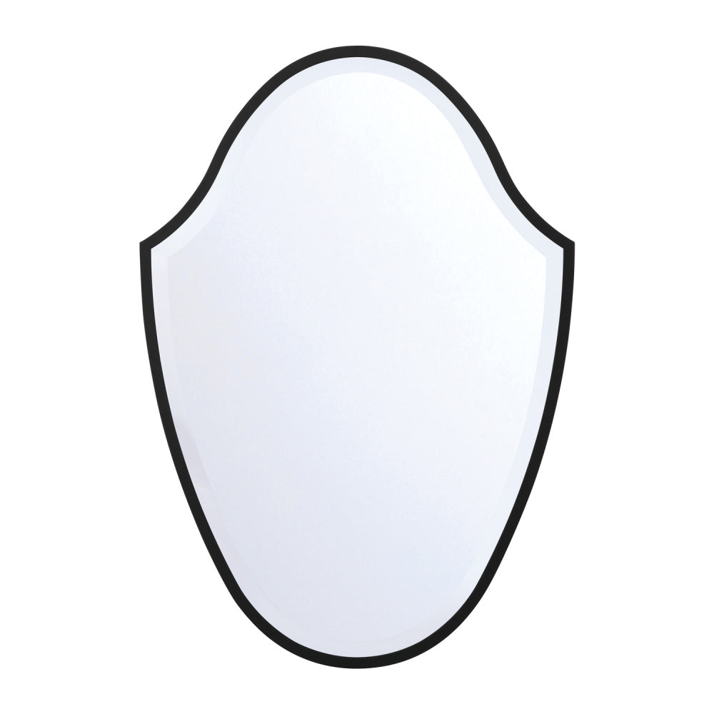 Crystorama Lindee 28" Mirror Matte Black