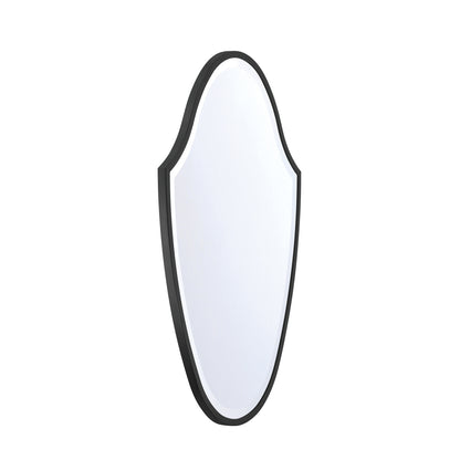 Crystorama Lindee 28" Mirror Matte Black - detail