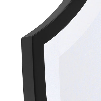 Crystorama Lindee 28" Mirror Matte Black - detail