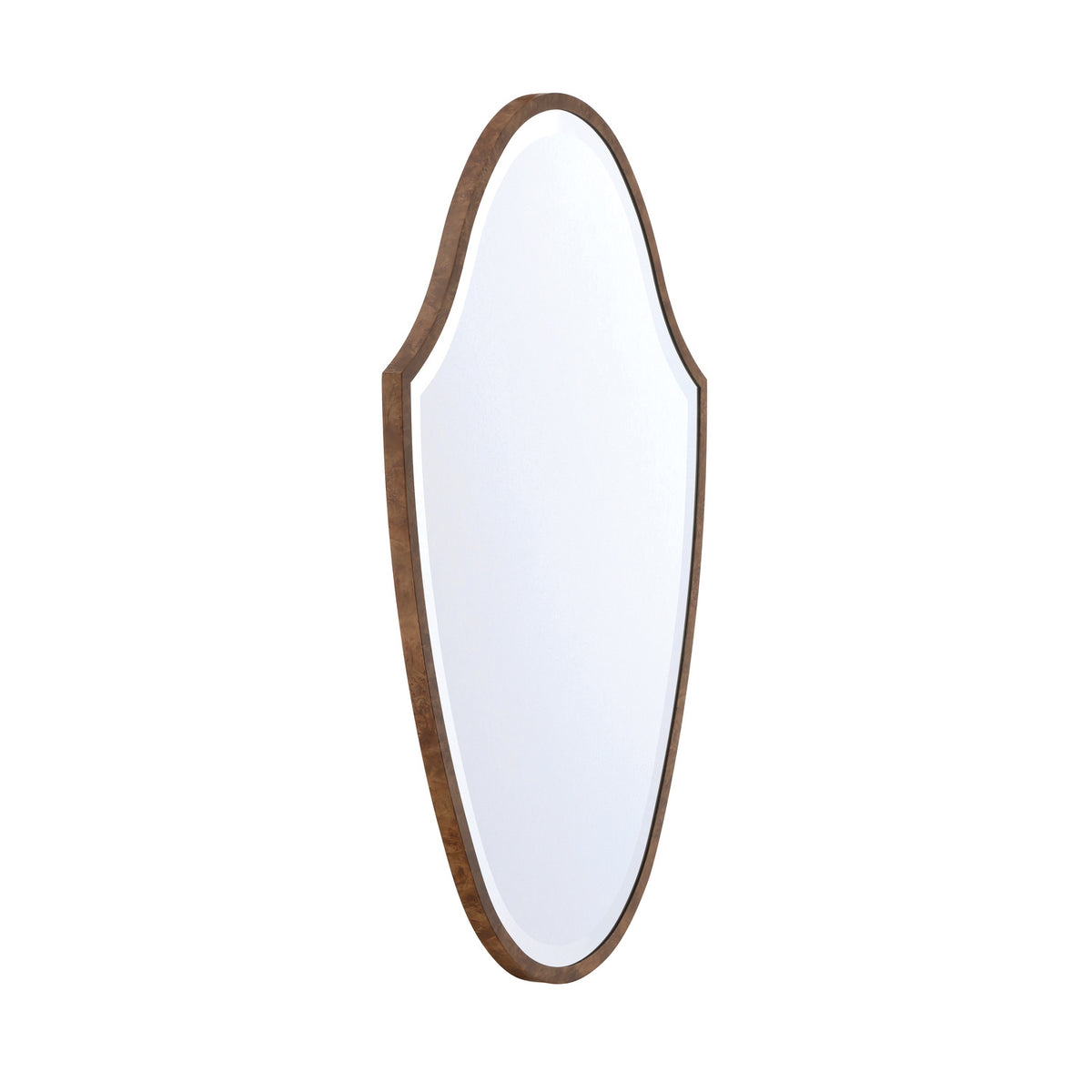 Crystorama Lindee 28" Mirror Wood Veneer - detail