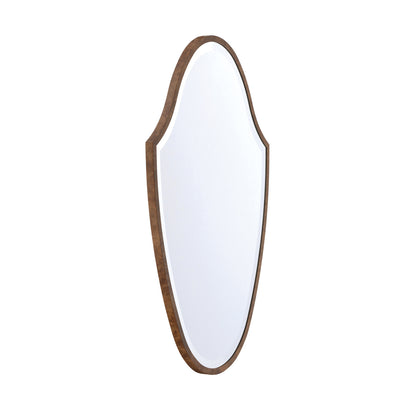 Crystorama Lindee 28" Mirror Wood Veneer - detail