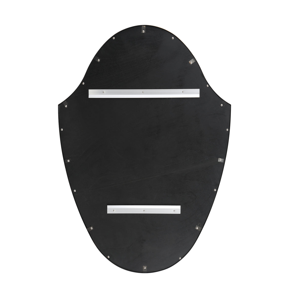 Crystorama Lindee 28" Mirror Wood Veneer - detail