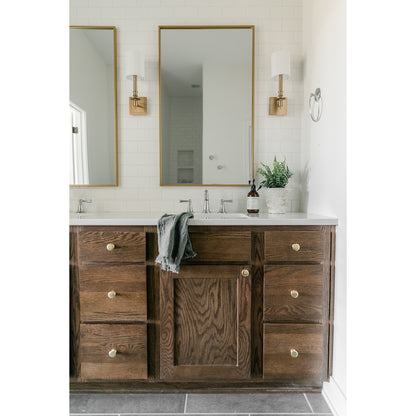 Lloyd 1 Light Aged Brass Wall Mount