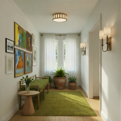 Lloyd 2-Light Aged Brass Sconce