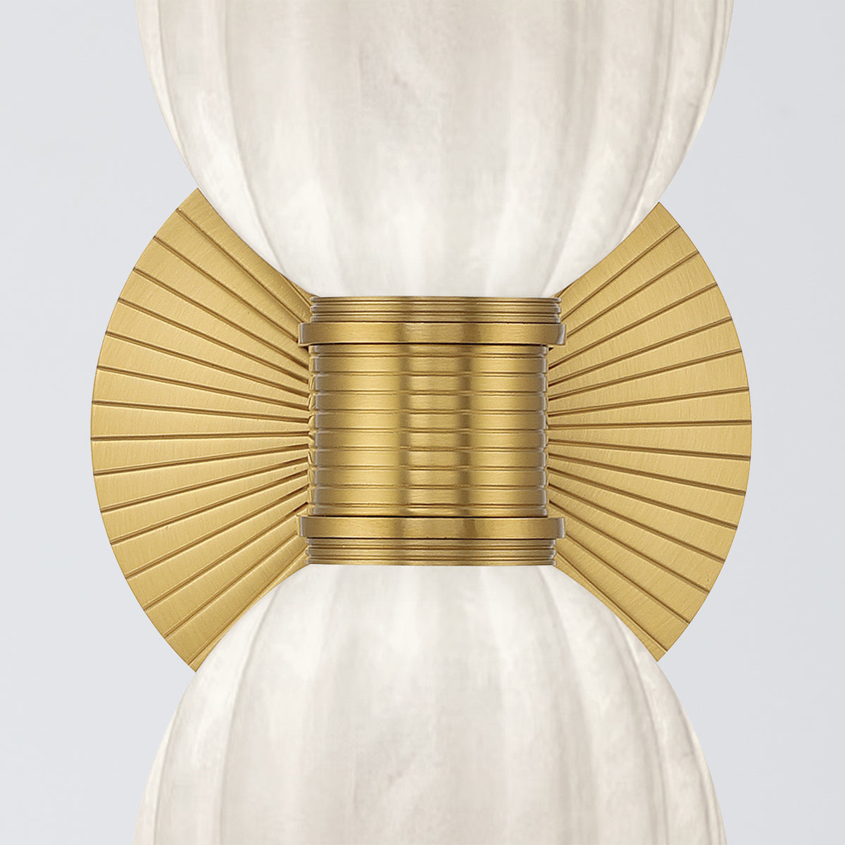 Crystorama Lotus 5" 2-Light Bathroom Sconce Luxe Gold - detail