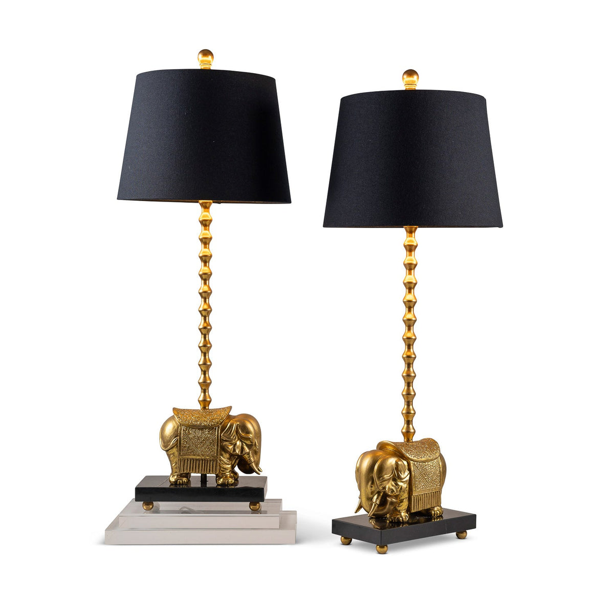 Port 68 Royal Elephant Lamp Set of 2