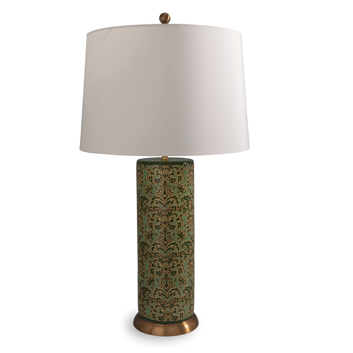 Port 68 Richmond Damask Lamp view 2