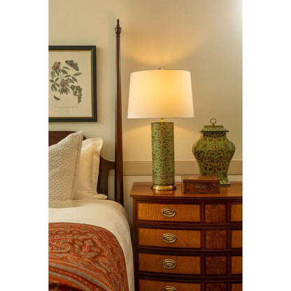 Port 68 Richmond Damask Lamp view 4