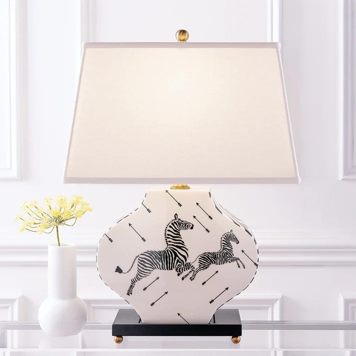 Scalamandre Zebra Table Lamp