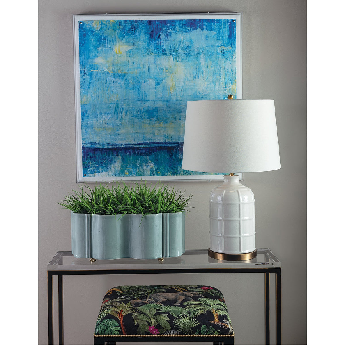 Port 68 Bamboo Garden Lamp view 3