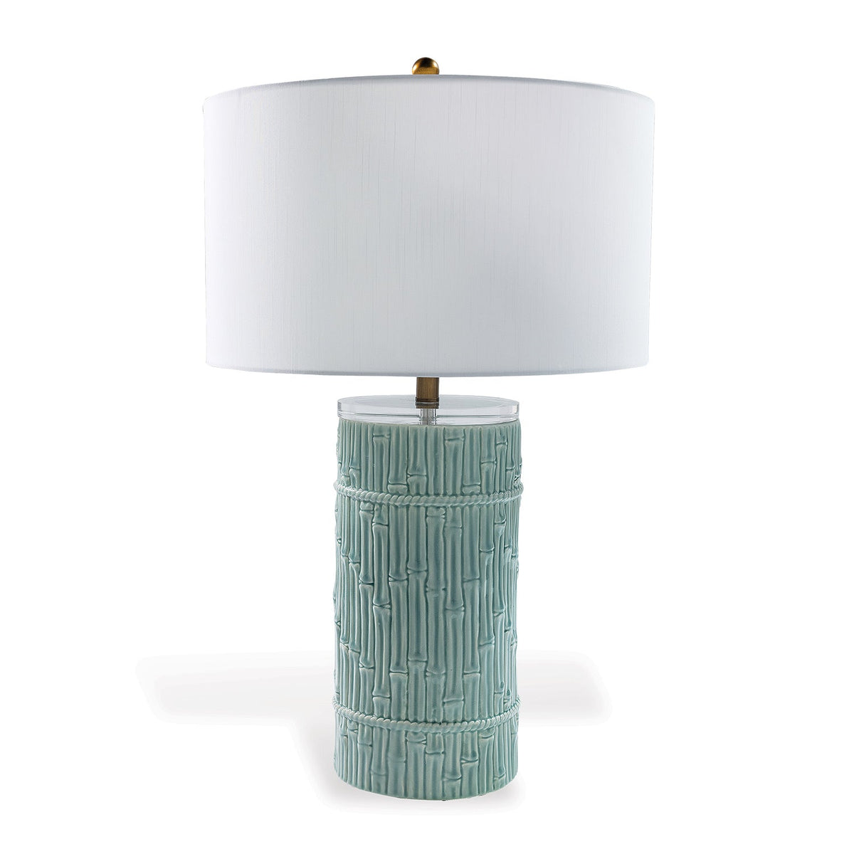 Port 68 Bamboo Cylinder Lamp view 2