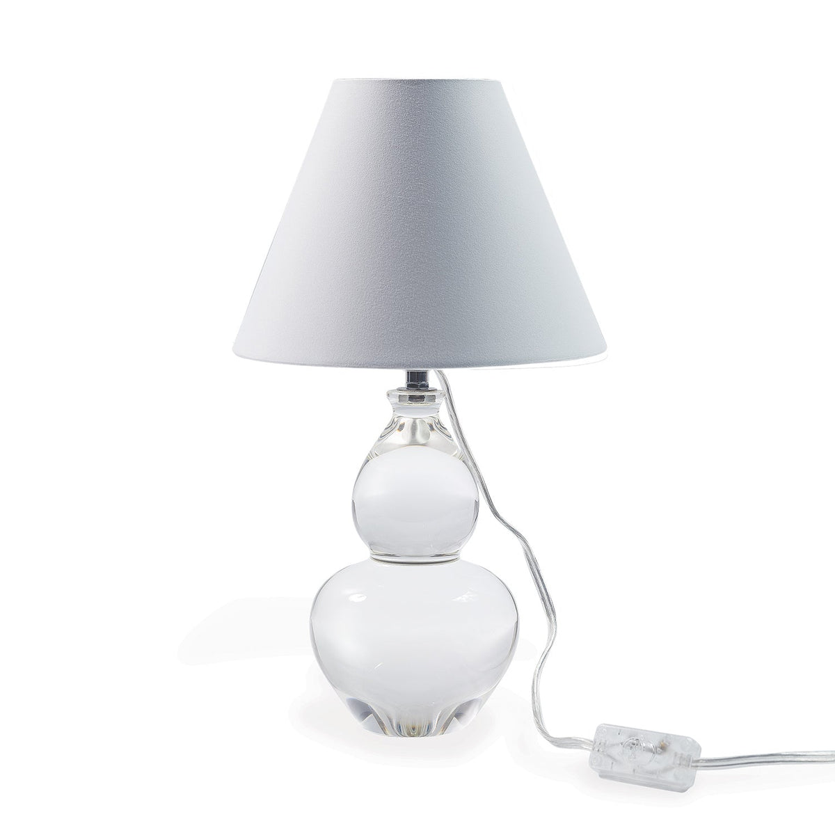 Port 68 Venice Mini Double Gourd Crystal Lamp Nickel view 7