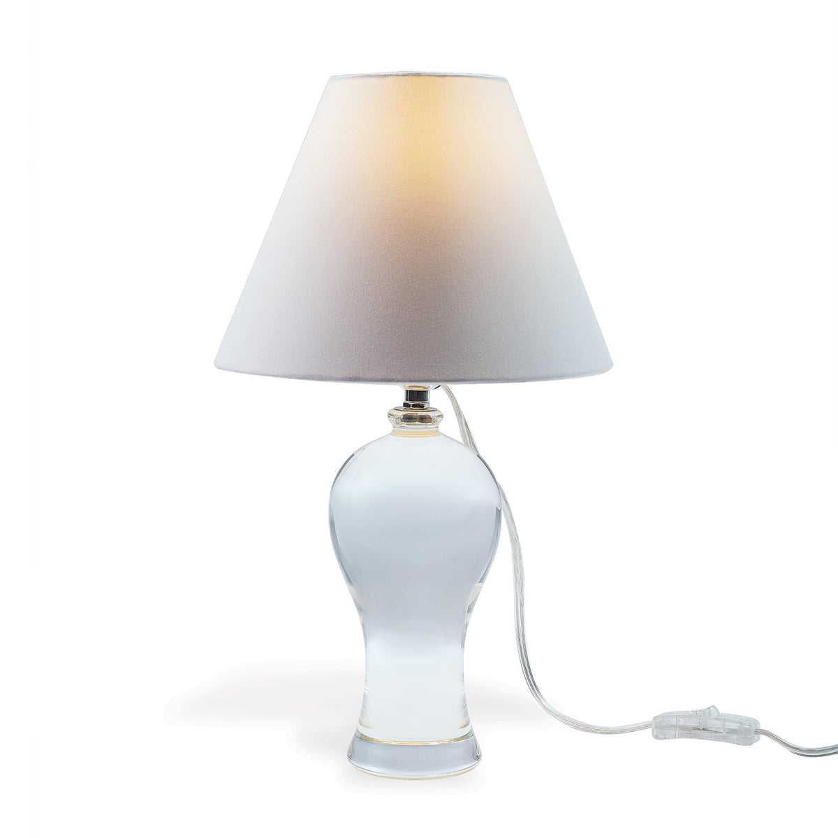 Port 68 Bari Mini Plum Crystal Lamp view 4