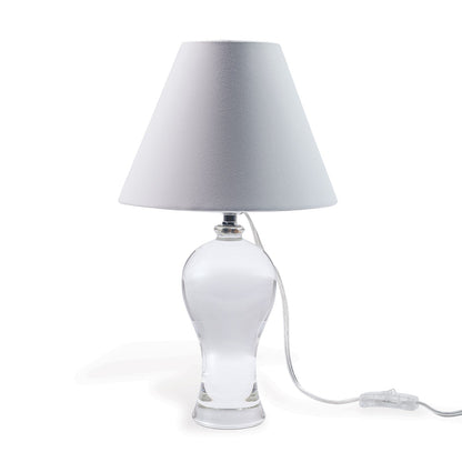 Port 68 Bari Mini Plum Crystal Lamp view 6