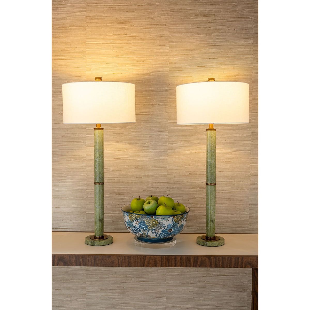 Port 68 Jade Garden Table Lamp view 3
