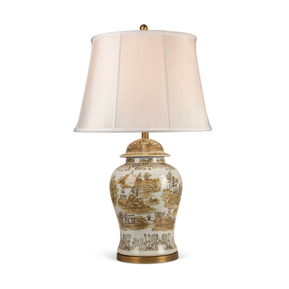 Willow Large Lamp Brown