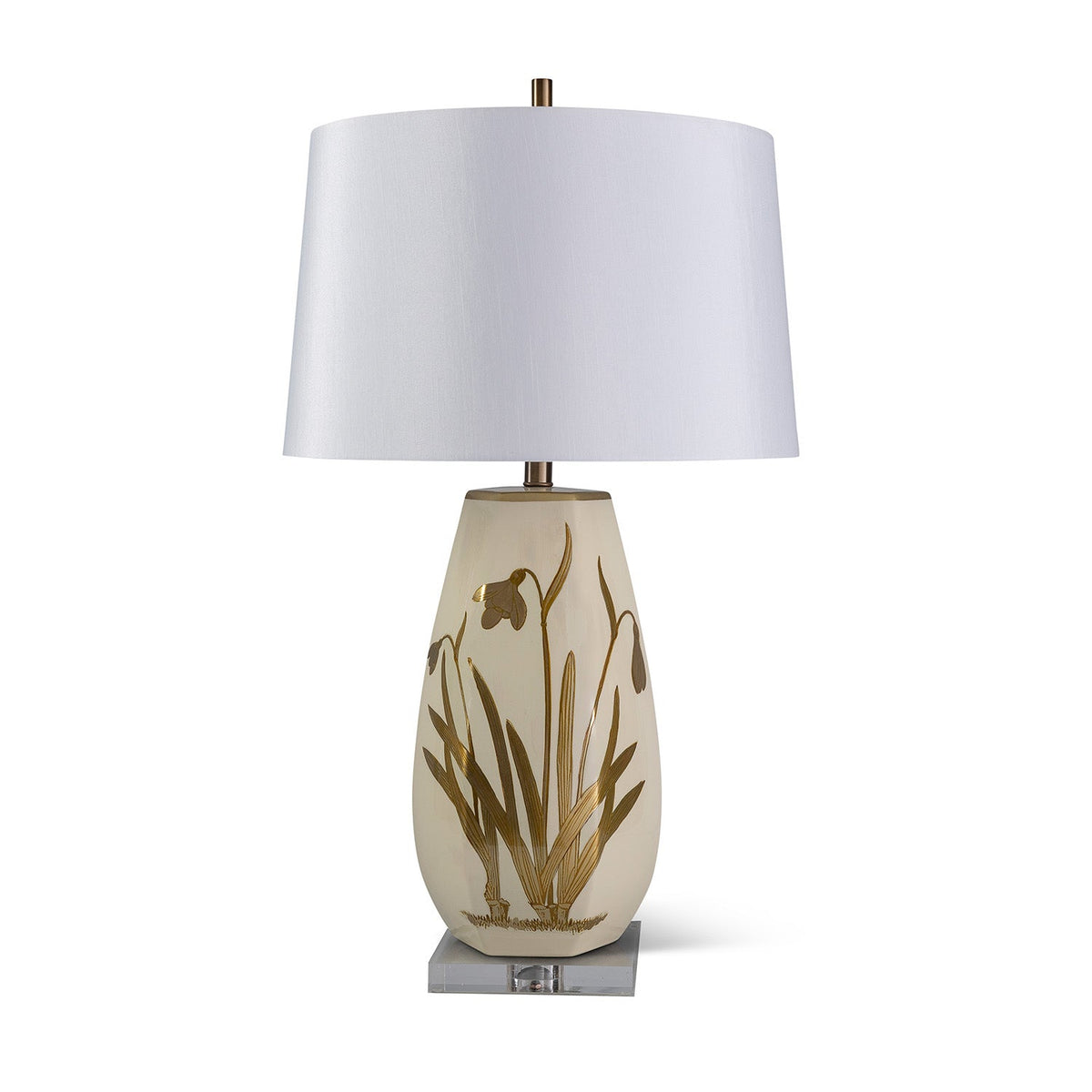 Port 68 Gilded Iris Lamp view 2
