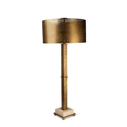 Port 68 Artemis Travertine Lamp view 3