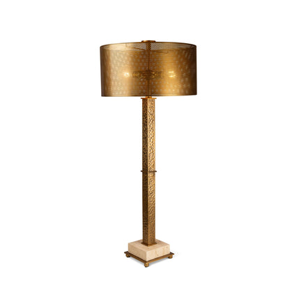 Port 68 Artemis Travertine Lamp view 4