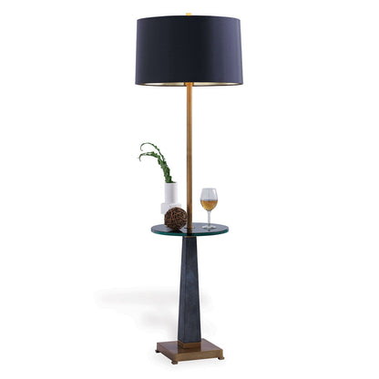 Port 68 Cairo Floor Lamp with Table view 2