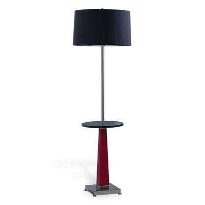 Cairo Floor Lamp with Table Red
