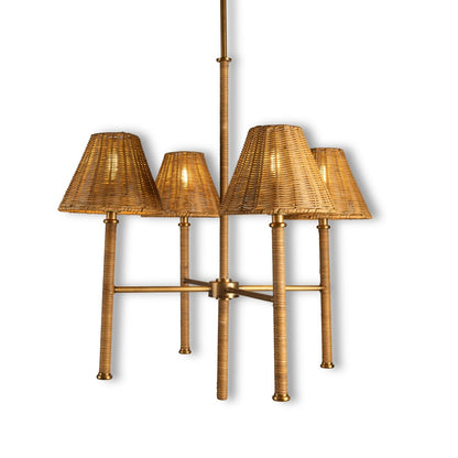 Port 68 Malibu Pendant Aged Brass