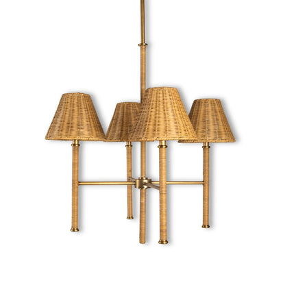 Port 68 Malibu Pendant Aged Brass view 3