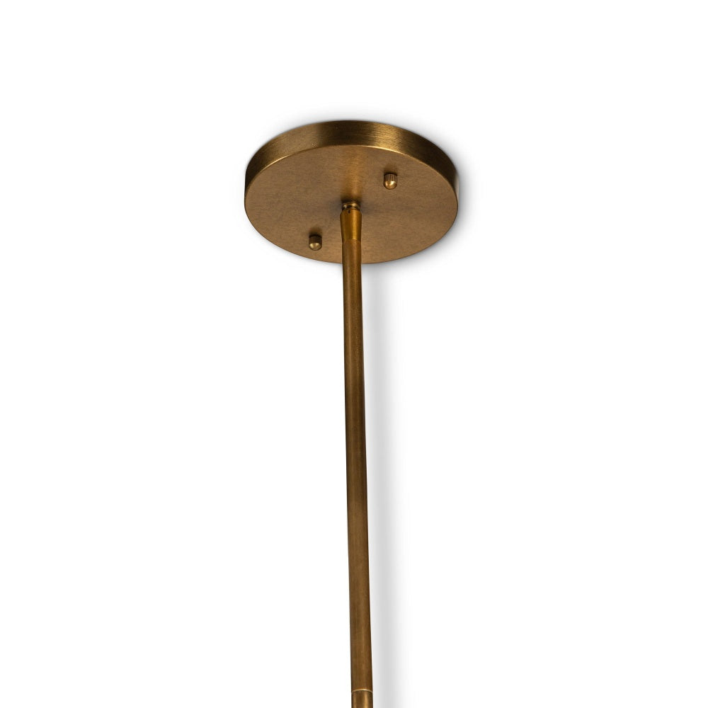 Port 68 Malibu Pendant Aged Brass view 4