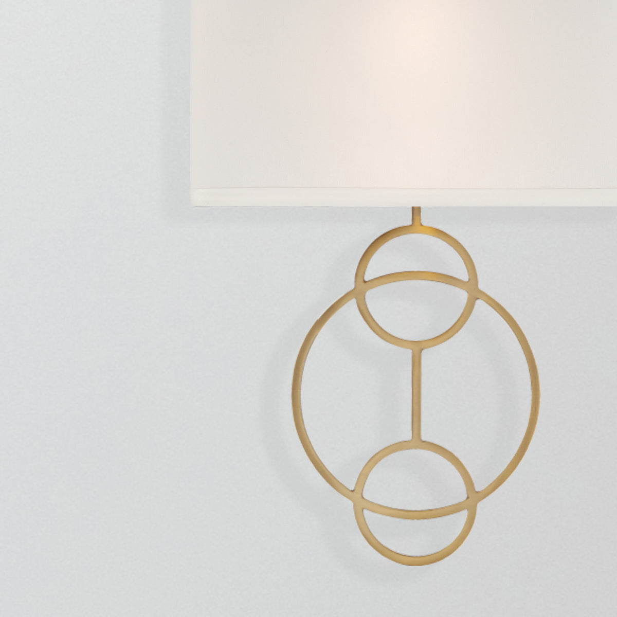 Laurel 2-Light Vibrant Gold Sconce