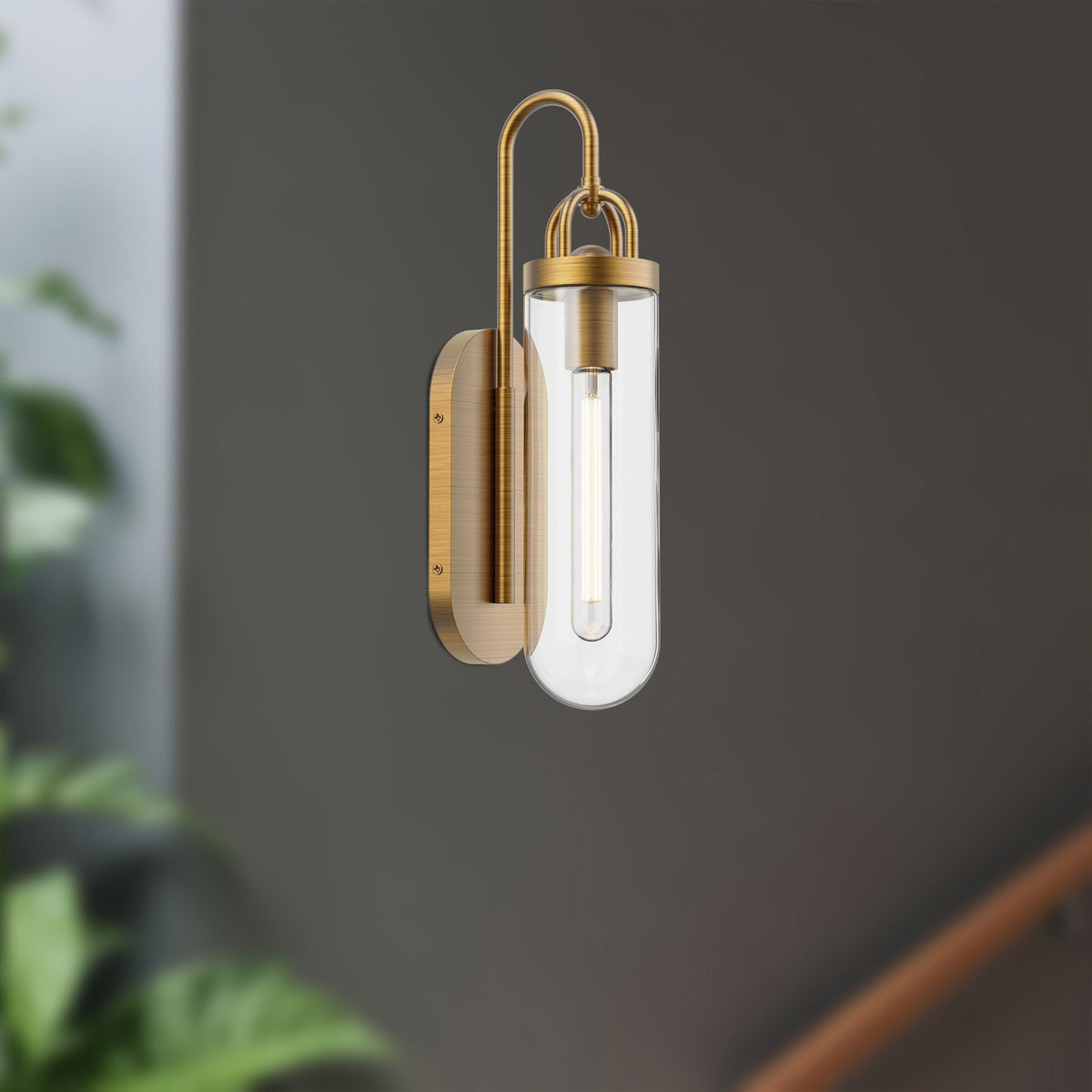 Lancaster 5" 1-Light Wall Vanity Light