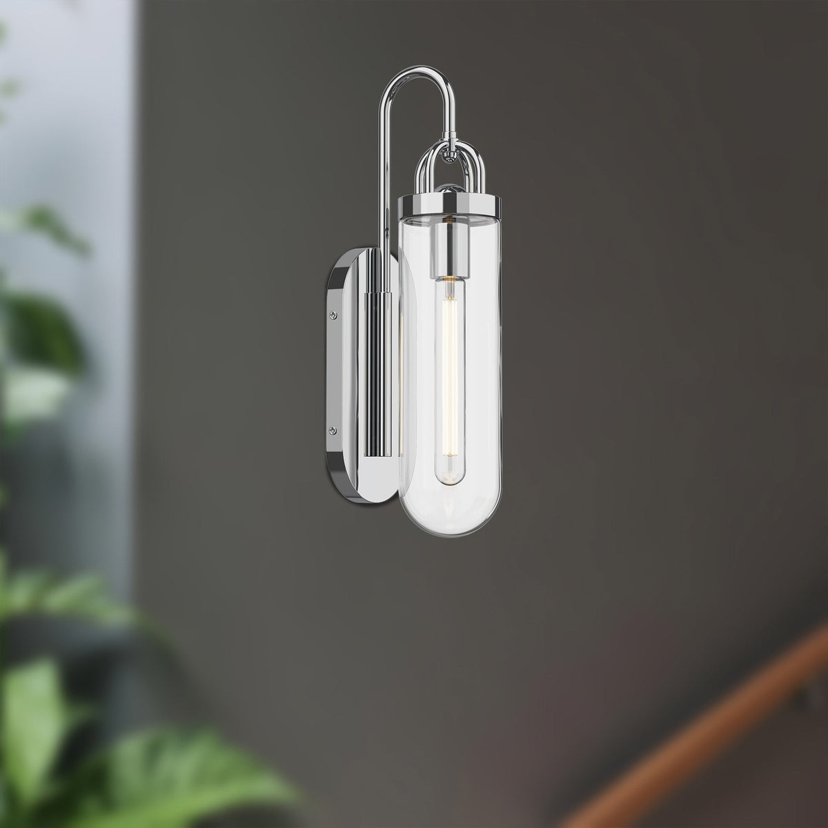 Lancaster 5" 1-Light Wall Vanity Light