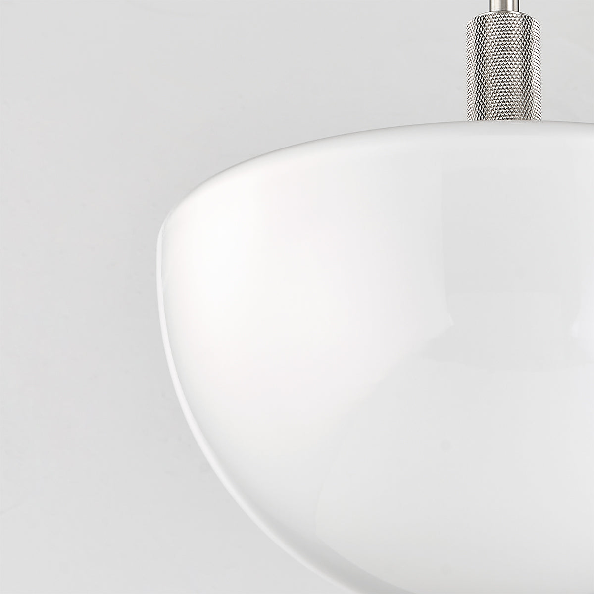 Hudson Valley Lethbridge 11" Pendant Polished Nickel detail view 1