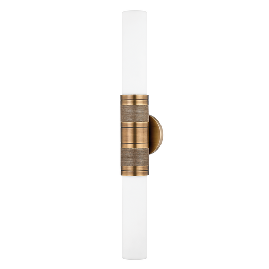 Troy Liam Wall Sconce Patina Brass