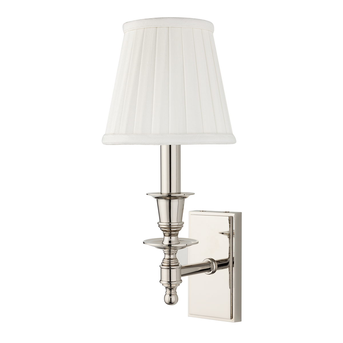 Hudson Valley Ludlow Wall Sconce Polished Nickel