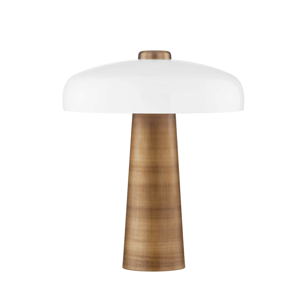 Troy Lush Table Lamp Patina Brass