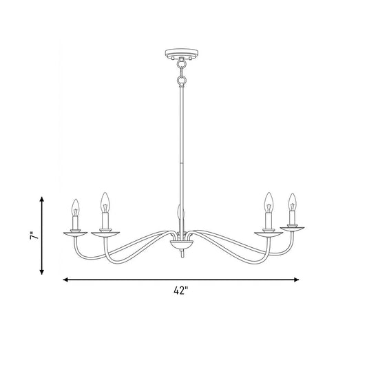 5-Light Chandelier