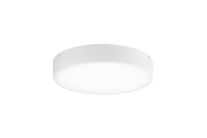 Matteo Lighting Plato 11" LED Flush Mount in White (M13701WH)