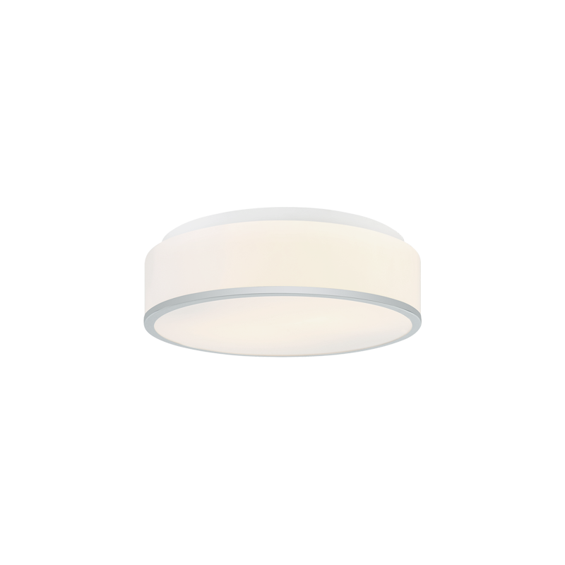Matteo Lighting Echo 11-in LED Flush Mount Chrome