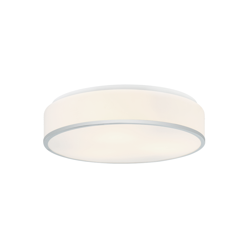 Matteo Lighting Echo 14-in LED Flush Mount Chrome