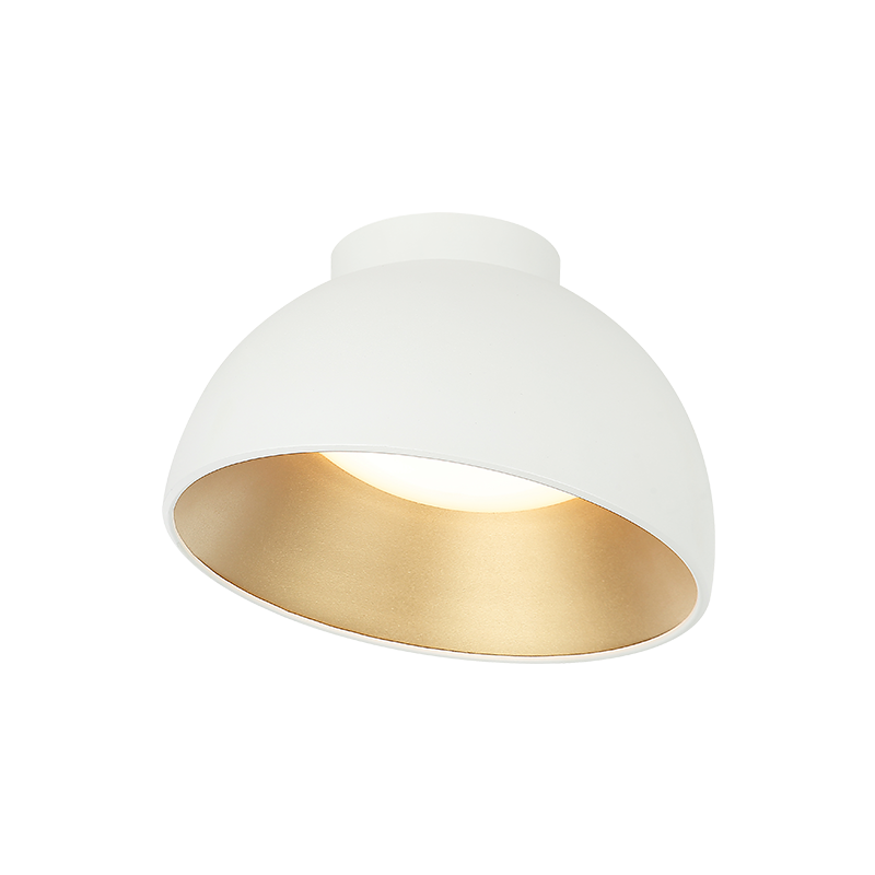 Matteo Lighting Zenith 12" LED Flush Mount in Matte White (M17412MW) – alternate view
