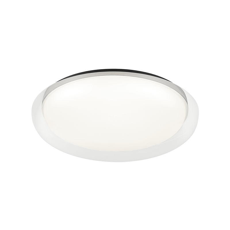 Matteo Lighting Aurora 16" LED Flush Mount in Matte Black (M19816MB)