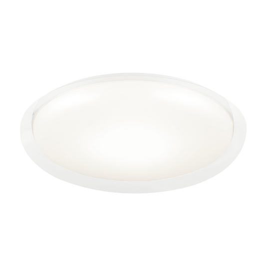 Matteo Lighting Aurora 20" LED Flush Mount in Matte White (M19820WH)