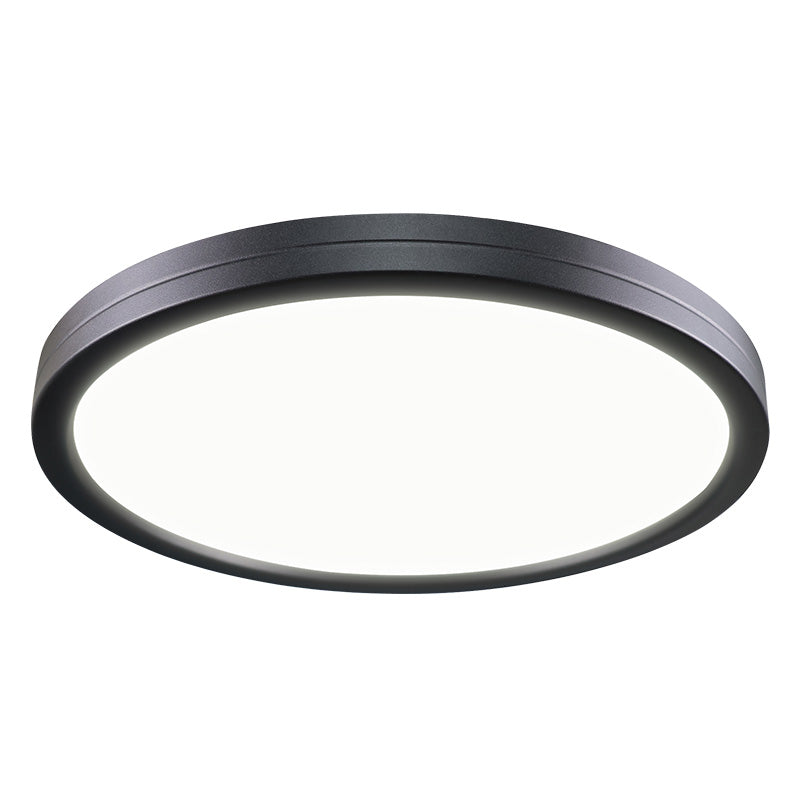 Matteo Lighting Stratos 12" LED Flush Mount in Matte Black (M20912MB)