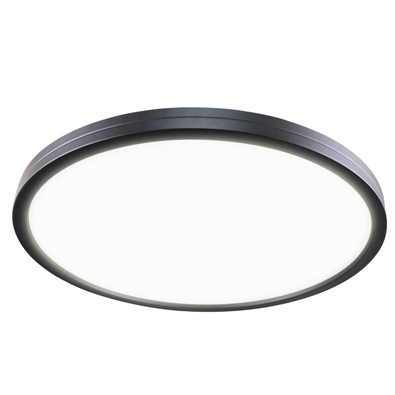 Matteo Lighting Stratos 16" LED Flush Mount in Matte Black (M20916MB)