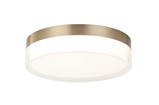 Matteo Lighting Felicity 11" LED Flush Mount in Champagne Gold (M21111CG)