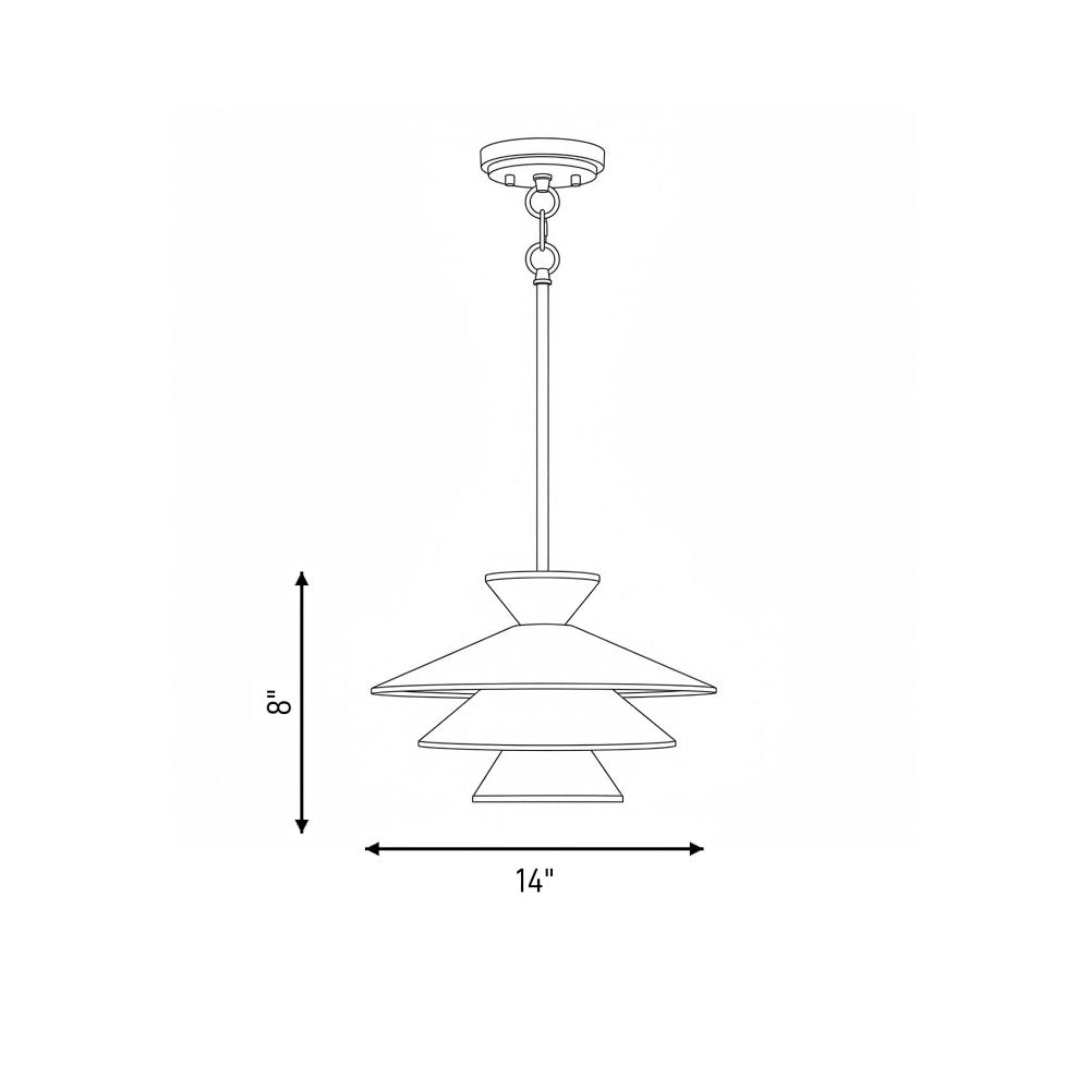 1 light pendant in m70096 128